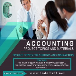 ACCOUNTING Research Topics