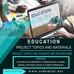 EDUCATION Research Topics