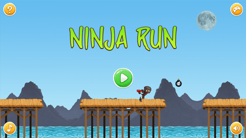 Design and Implementation of HTML5 Mobile Game - Ninja Run - CodeMint Mint for Sale