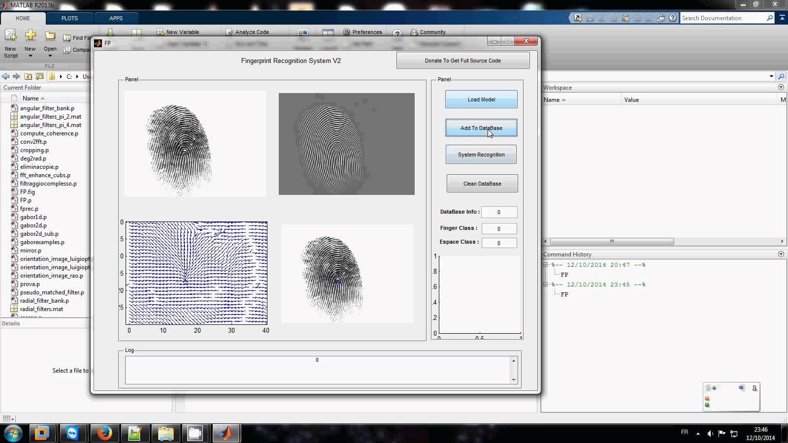 Fingerprint Biomteric System (With Matching) In C#  - CodeMint Mint for Sale